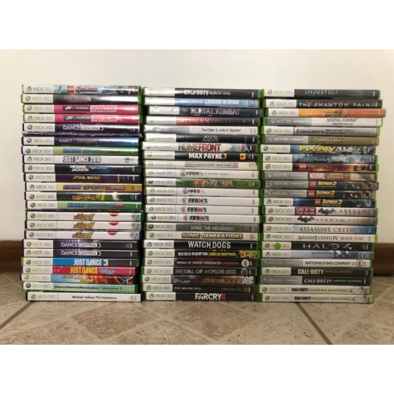 Jogos Para Xbox 360 Para Console Bloqueado Jogos Originais Usados Com Nota Fiscal e Garantia
