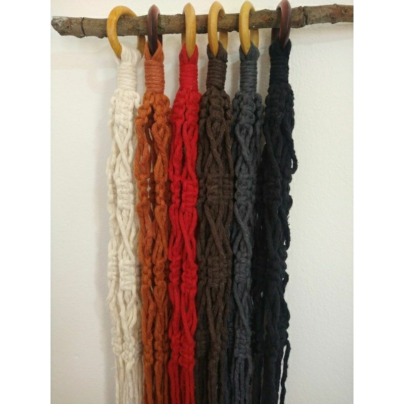 Suporte para Plantas em Macrame 80cm em Oferta na Shopee