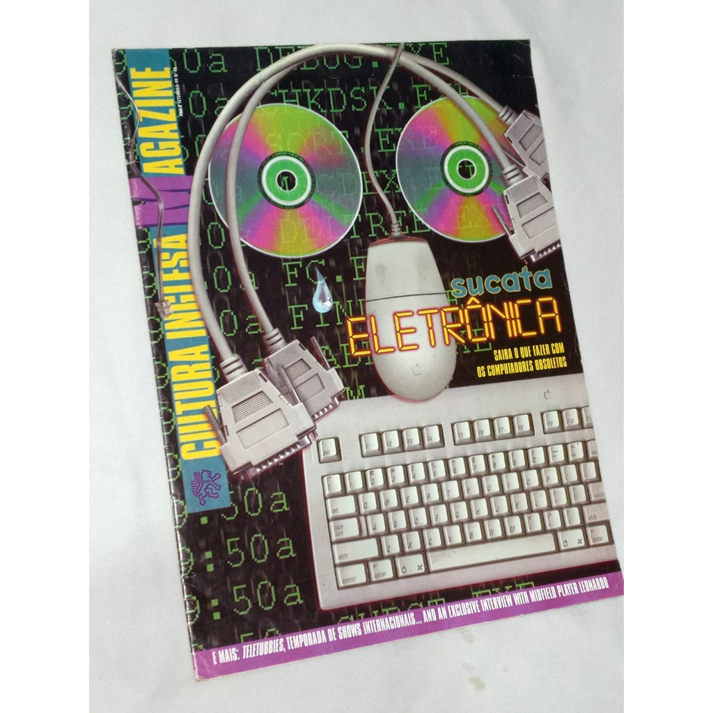 Revista Cultura Inglesa Magazine Setembro 1999 Sucata Eletro