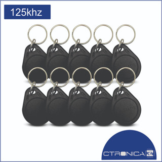 kit 10 Chaveiro tag 125kHZ Compatível C/ Intelbras, AGL ,Control-id etc