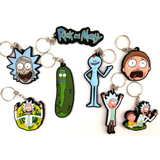 Chaveiro Borracha Série Rick Geek Nerd
