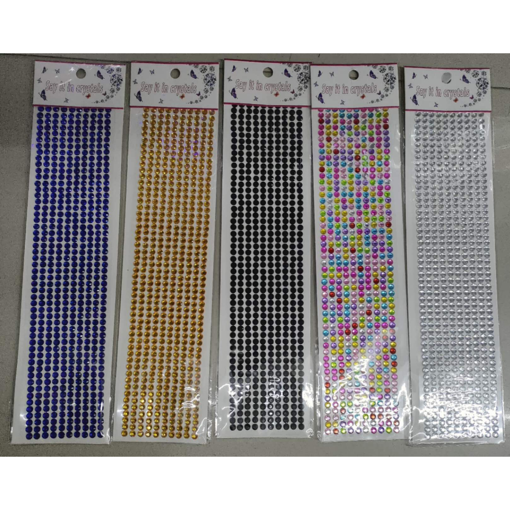 Cartela De Adesivo XL3523 em Oferta na Shopee