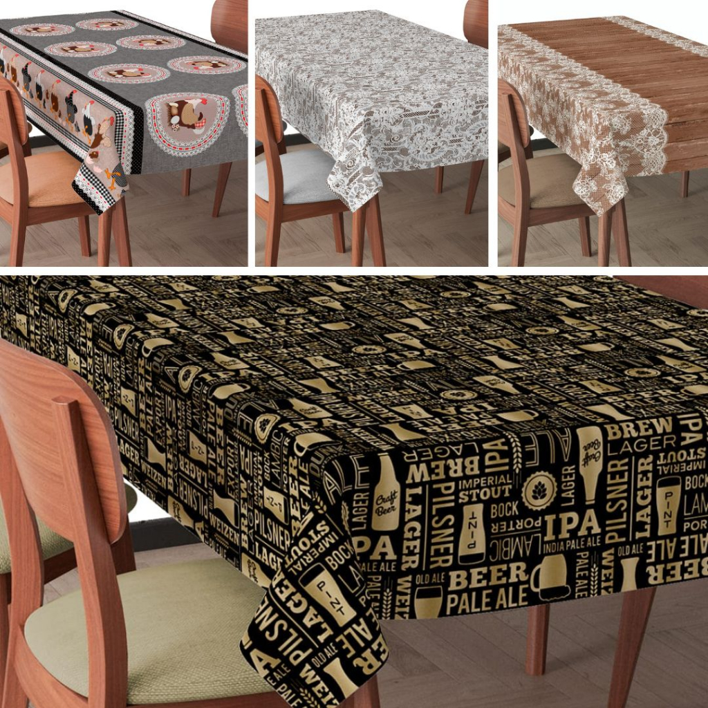 Toalha de Mesa Plástica Térmica 5,00 Metros em Oferta na Shopee