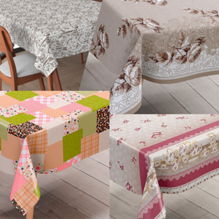 Toalha de Mesa Térmica 4 Lugares / Forro de Cozinha Plástico 1.50m em Oferta na Shopee