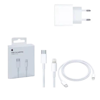 Kit Carregador De iPhone Fonte + Cabo Carregamento Rápido PD 20w- Envio em até 24h