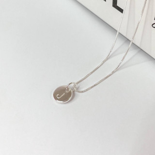 Colar Medalha Personalizada Inicial - Tamanho P (personalize como quiser) Banhado a Prata 925 ou Ouro 18K