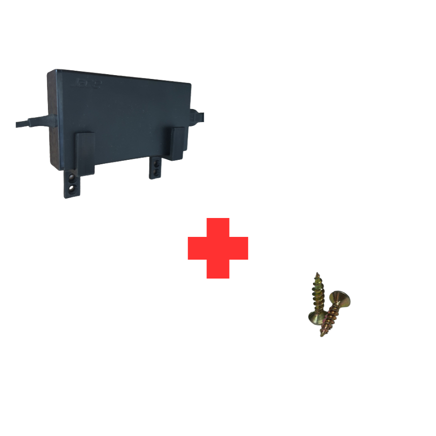 Suporte Para Fonte De Notebook: Design Moderno E Compacto + Parafusos