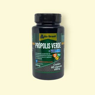 Extrato de própolis oleoso em cápsulas com Vitaminas - 60 cápsulas de 350 mg Ita Brasil