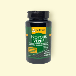 Extrato de própolis oleoso em cápsulas - 60 cápsulas de 250 mg Ita Brasil