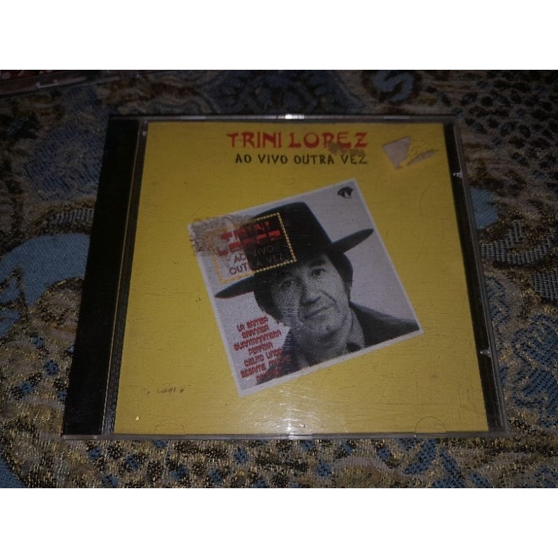 cd trini lopez ao vivo outra vez usado original ótimo estado