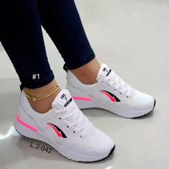 Tênis feminino lançamento 2023 para academia caminhada trabalho e lazer