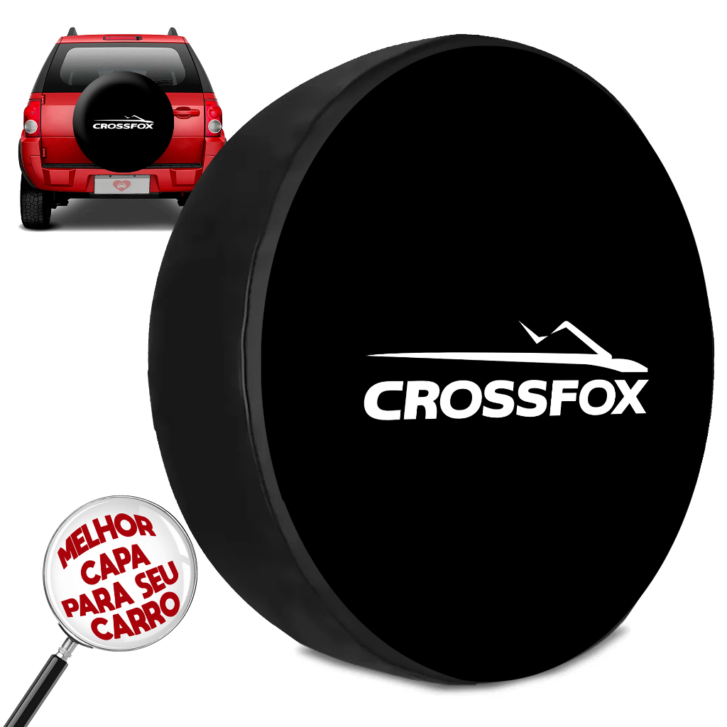 Capa Protetora Para Estepe Crossfox Aro 14/15/16 Mega Resistente Sol Chuva Poeira Diversas Estampas Cor Preta em Oferta na Shopee