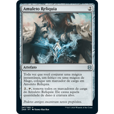 Amuleto Relíquia - - Magic The Gathering