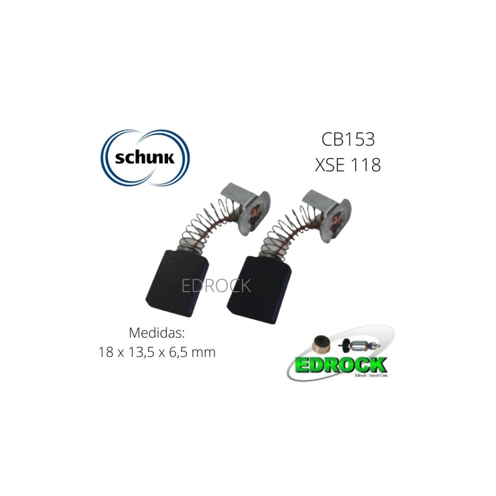 Escovas de Carvão para Plaina Elétrica 1140 Watts Makita 1805 N / Makita 1002 BA