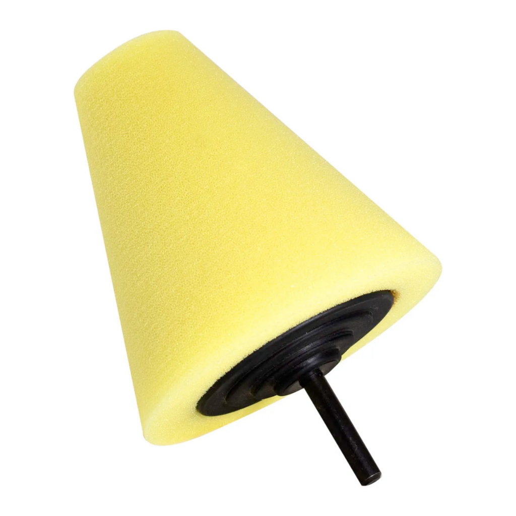 Cone De Polimento Detailers Médio Amarelo 8cm Rotta 376