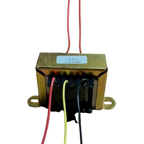 TRANSFORMADOR 0+9V 1,5AMP