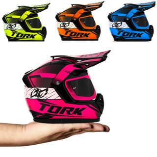 Cofrinho Mini Capacete Cross Pro Tork Cofre Factory Edition Para Moedas Com Tampa Decoração Enfeite Presente