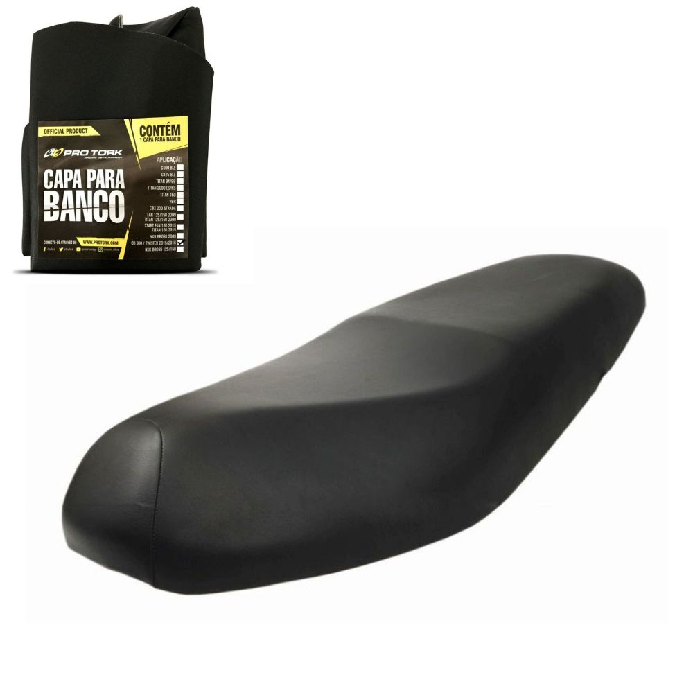Capa De Banco Para Moto Pro Tork Honda Biz 100 1998 1999 2000 2001 2002 2003 2004 2005 em Oferta na Shopee