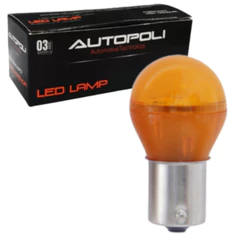 Lâmpada LED 1141 12V 3W 1 Polos - Âmbar