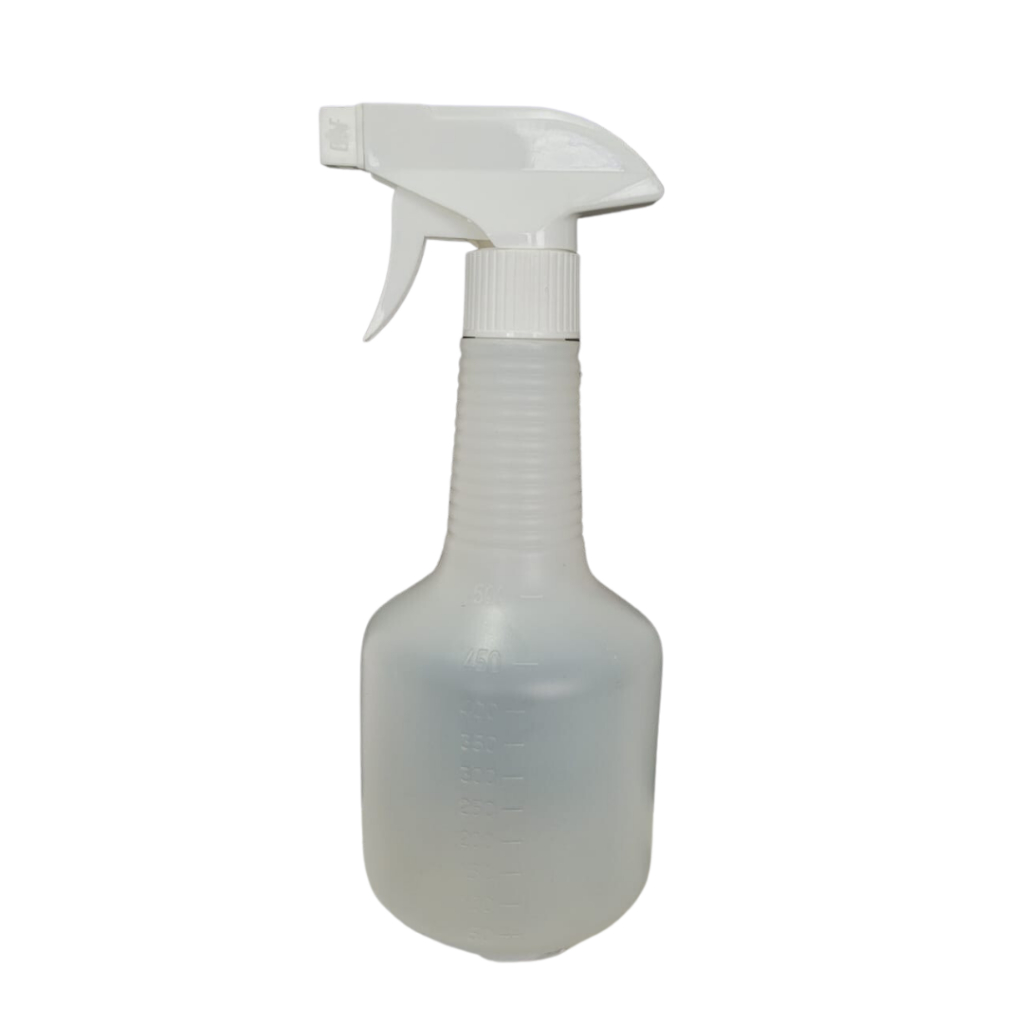 Frasco Pet Borrifador C/ Válvula Gatilho Branco 500ml - 1 Unidade Melhor Preço