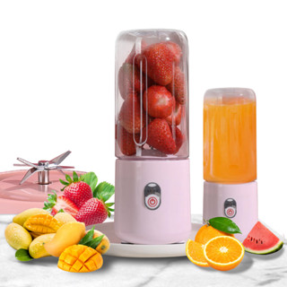 Mini Liquidificador Portátil Copo liquidificador de 500ml espremedor de elétrico de 6 facas