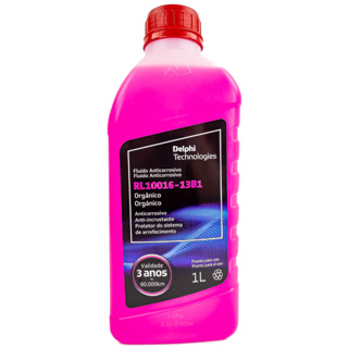 Aditivo Radiador Pronto Uso Delphi Original Rosa Orgânico RL10016-13B1 1L em Oferta na Shopee