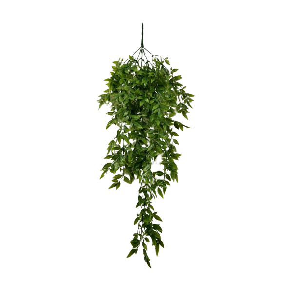 3 Pendentes de folha de samambaia crespa artificial painel verde/muro ingles jardim vertical