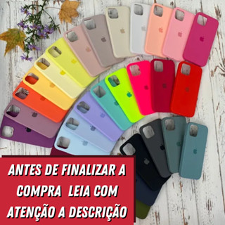 Capa case iPhone 11 6.1 capinha avelulada silicone