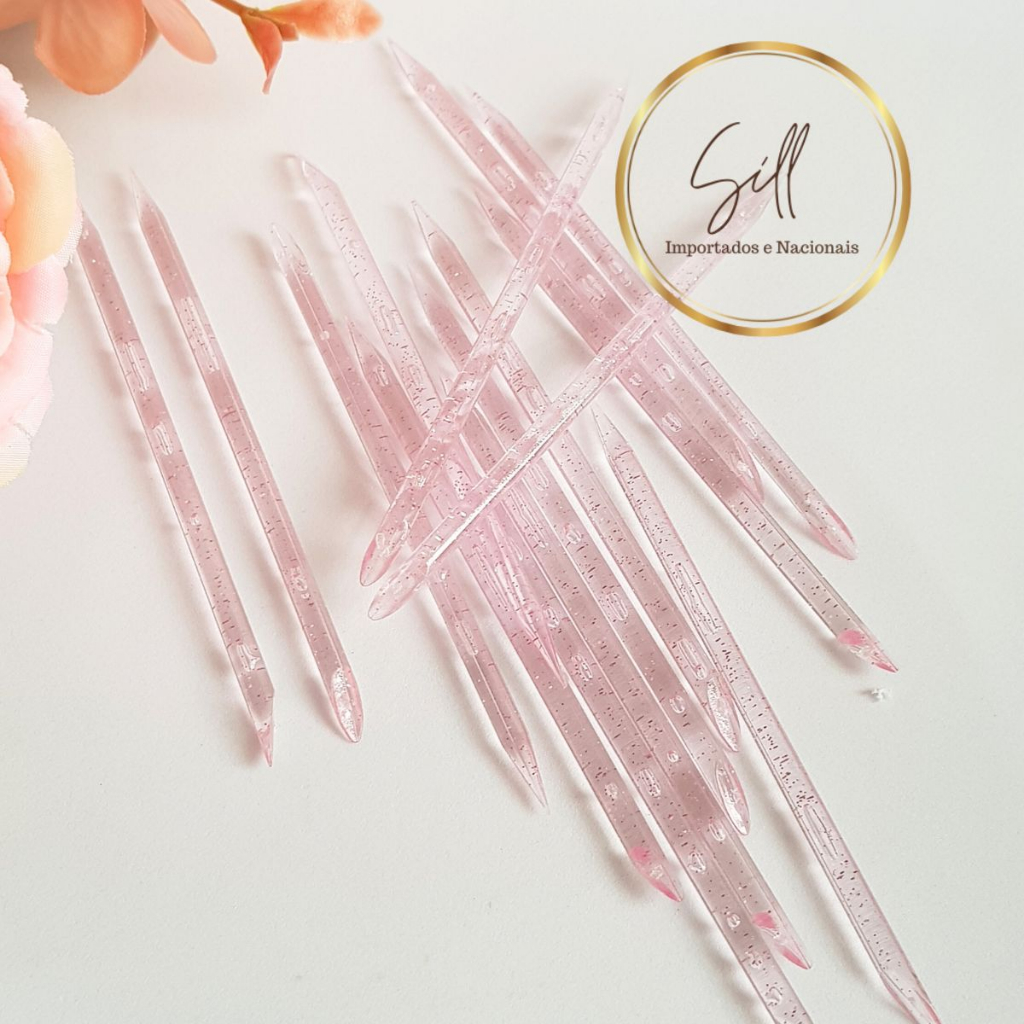 Empurrador de Cutículas Para Unhas Manicure Cutícula Pé Mão Desencrava