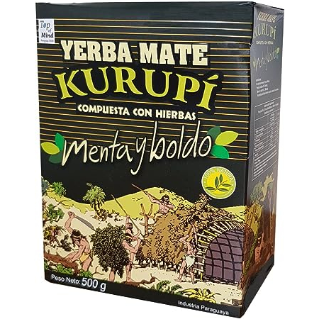 kit Erva terere Kurupí Menta e Boldo, Erva terere Kurupí Menta e Limão, Erva Terere Kurupí Fitness