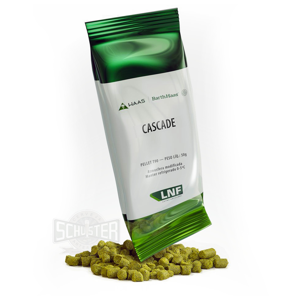 Lúpulo Cascade Em Pellet - 50g