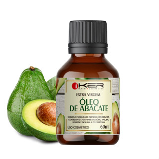 Óleo De Abacate Para Pele e Cabelos - Extra Virgem Puro 60ml
