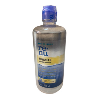 Renu Advanced Solução Multiuso 355ml - Solução Limpadora para Lentes de Contato Gelatinosas