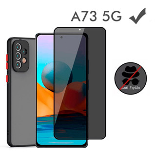 Película 3D Samsung A73 5G Vidro Privacidade Anti-Espião Privativa