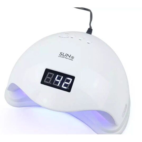 Cabine Sun 5 48w Pomer Branca Bivolt Uv/led Sensor Timer