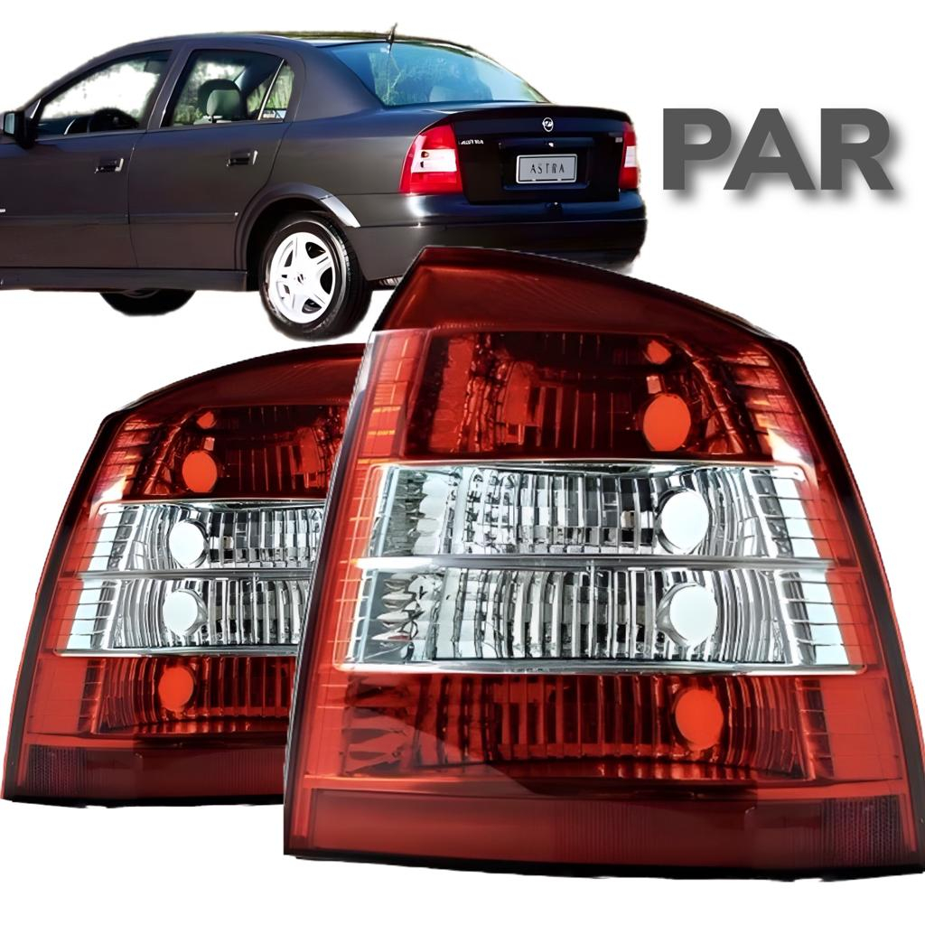 Par Lanterna Traseira Astra Sedan 1999 2000 2001 2002 Bicolor 99 00 01 02