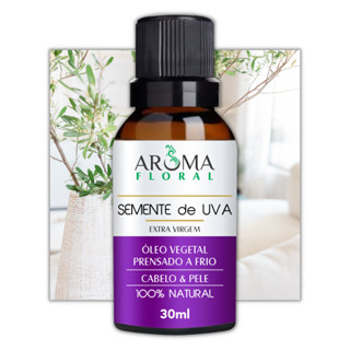Óleo Semente de Uva Vegetal 100% Puro e Natural Essencial Para Tratamento Capilar Crescimento dos Fios