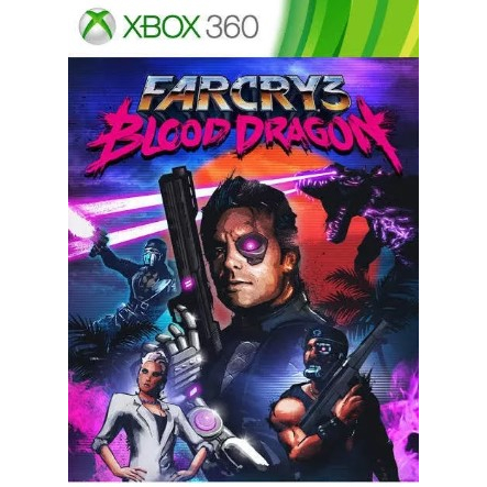 FAR CRY 3 BLOOD DRAGON- XBOX 360 JOGO MIDIA FISICA ORIGINAL -X360