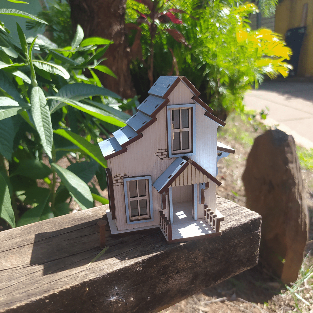 Casinha Decorativa para Vasos de Flores e Jardins de Suculentas em Oferta na Shopee