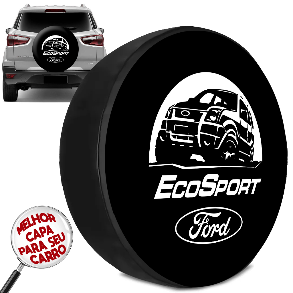 Capa Protetora Para Estepe Ford Ecosport Aro 14/15/16 Mega Resistente Sol Chuva Poeira Diversas em Oferta na Shopee