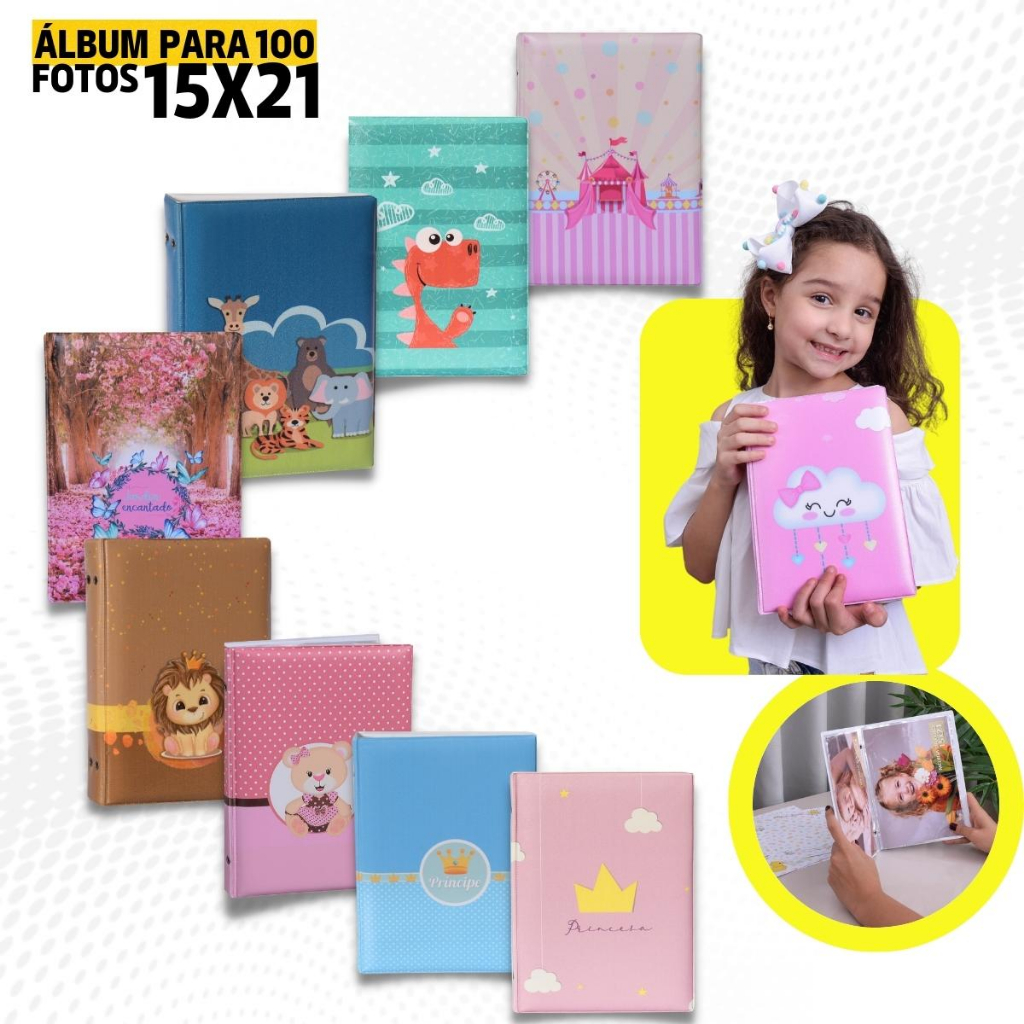 Álbum de Fotos Infantil 15x21: Onde Comprar | BuscaProdutos