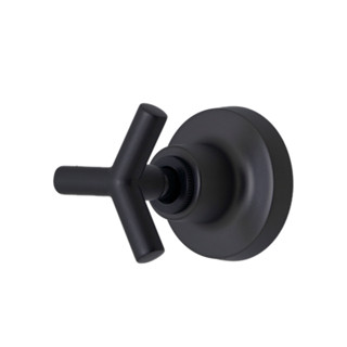 Acabamento Para Registro de Pressão ou Gaveta Padrão Deca Preto Fosco Grafite C55