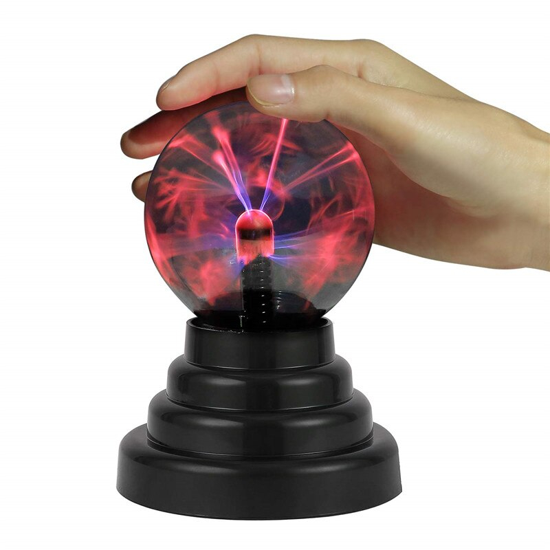 Bola Mágica de Plasma globo Sensível ao Toque, USB, Ion Negativo, Luz Criativa