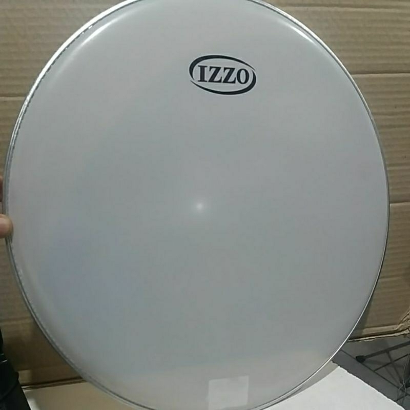 PELE PARA SURDO DE BATERIA E TANBOR -16-POLEGADAS -LEITOSA IZZO