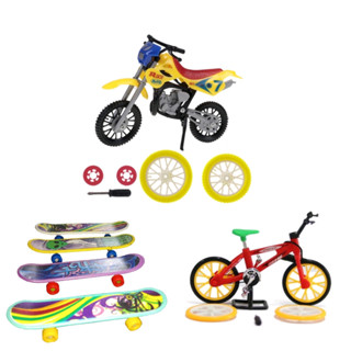Kit  Radical Briquedos de dedo skate, moto e bike dedo