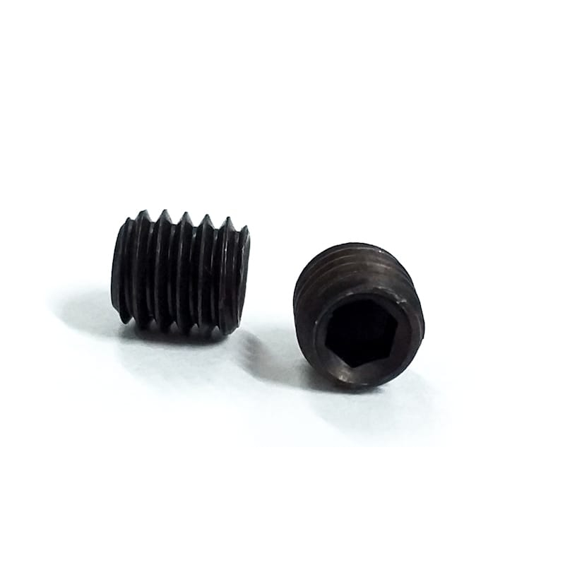 Parafuso Allen sem cabeça M6x6mm Oxidado Preto