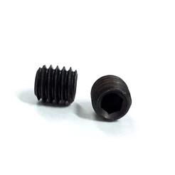 Parafuso Allen sem cabeça M6x6mm Oxidado Preto