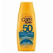 Avon Care Sun+ Protetor Solar 2 em 1 Rosto e Corpo FPS 50 120g Frete Grátis em Oferta na Shopee