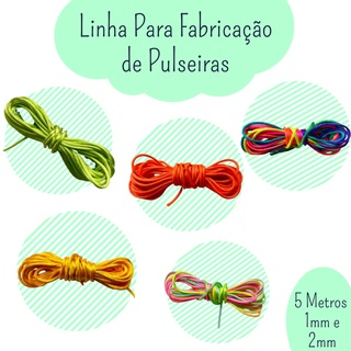 Fio de Seda Rabo de Rato – 1mm ou 2mm | 15 Cores | Artesanato e Macramê em Oferta na Shopee