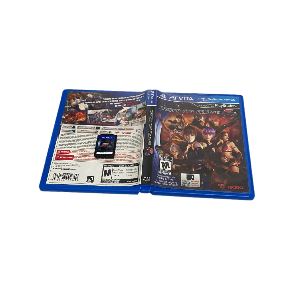 Dead Or Alive 5 Plus Psvita